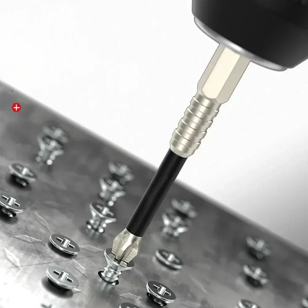 1Pc Magnetic Screwdriver Bit Alloy Steel Anti-Slip Long Drill Bits 1/4 Hex Shank PH2 Head Screwdriver Bit Hand Tools 25-150Mm