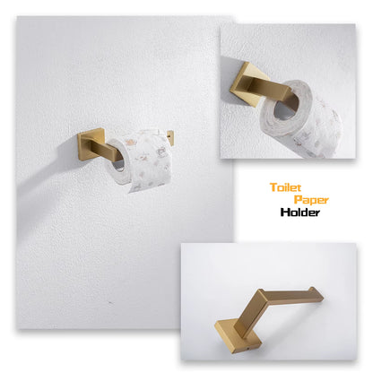Bathroom Hardware Set Bathroom Accessories Black Robe Hook Towel Rail Bar Rack Bar Shelf Tissue Paper Holder Toothbrush Holder