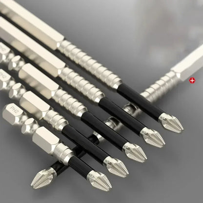 1Pc Magnetic Screwdriver Bit Alloy Steel Anti-Slip Long Drill Bits 1/4 Hex Shank PH2 Head Screwdriver Bit Hand Tools 25-150Mm
