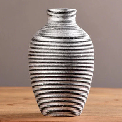 Ceramic Vase for Home Decor Nordic Flower Pot Home Living Room Decoration Flower Vase Cachepot for Flowers Modern for Interior