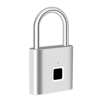 Fingerprint Lock Keyless Waterproof Anti-Theft Smart Lock Fingerprint Padlock Zinc Alloy Intelligent Safety Electronic Doorlock