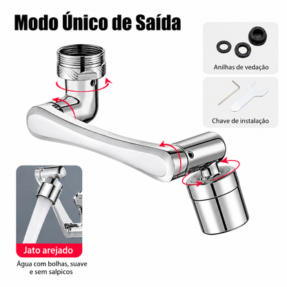 Extensor de Torneira Giratório 1080°