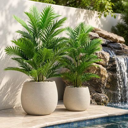 Planta decorativa para interior ou exterior produzido com plástico não tóxico