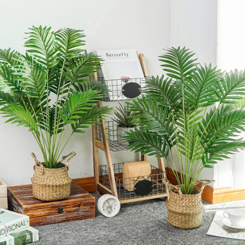 Planta decorativa para interior ou exterior produzido com plástico não tóxico