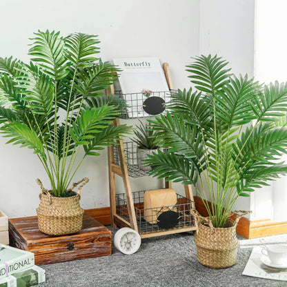 Planta decorativa para interior ou exterior produzido com plástico não tóxico