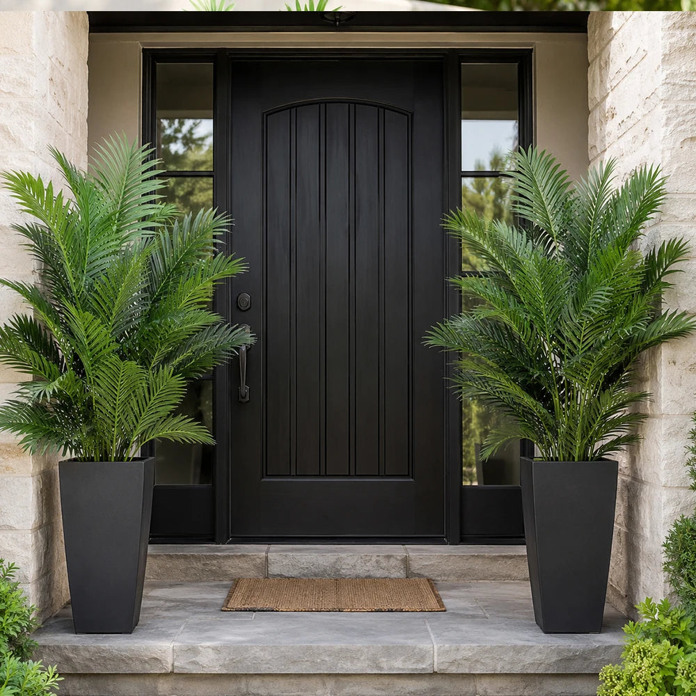 Planta decorativa para interior ou exterior produzido com plástico não tóxico