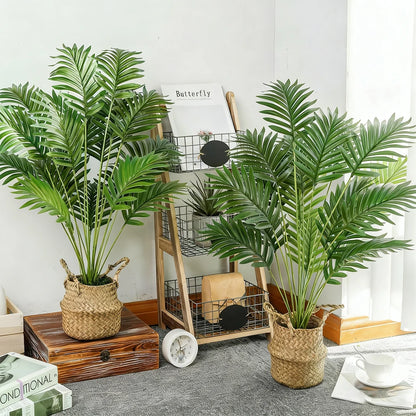 Planta decorativa para interior ou exterior produzido com plástico não tóxico