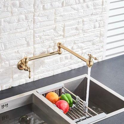 Torneira de Parede Articulada para Cozinha e Casa de Banho