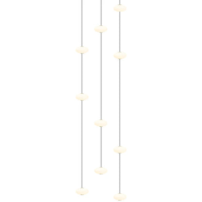 Minimalist Chandelier Villa Revolving Staircase Pendent Lamp Hotel Hall Hanging Lamp for Ceiling Lamps Nordic Hanging Chandelier