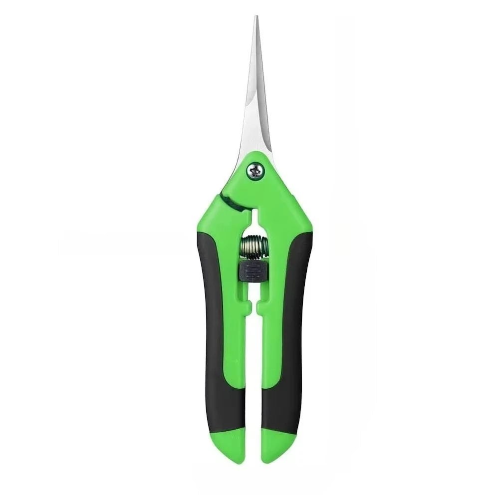 1 Set Non-Slip Labor-Saving Garden Pruning Shears - Flower Branch Cutters & Fruit Vegetable Scissors for Home Gardening